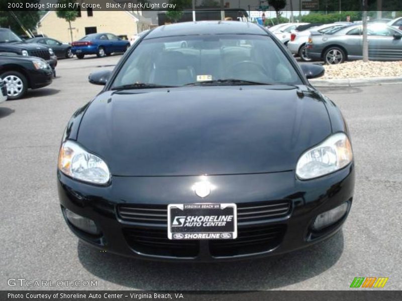 Black / Black/Light Gray 2002 Dodge Stratus R/T Coupe