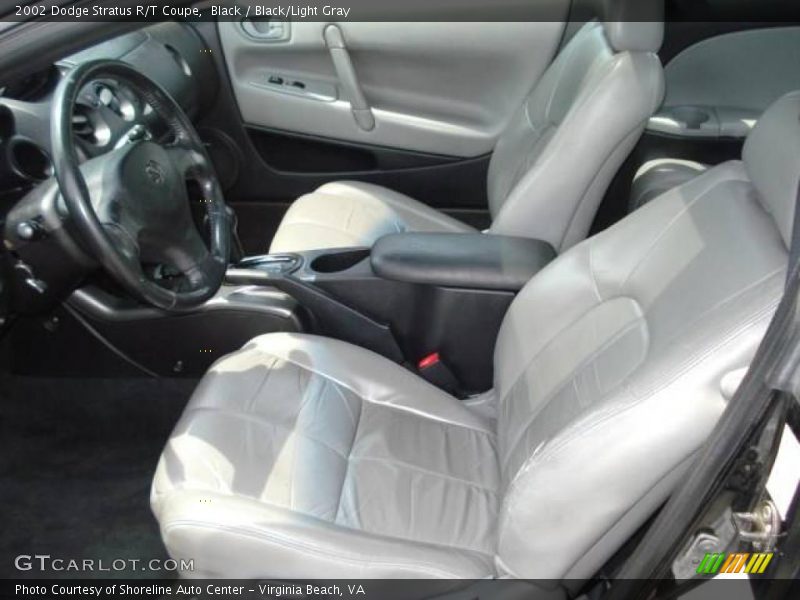 Black / Black/Light Gray 2002 Dodge Stratus R/T Coupe