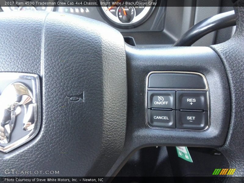 Bright White / Black/Diesel Gray 2017 Ram 4500 Tradesman Crew Cab 4x4 Chassis