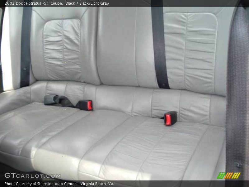 Black / Black/Light Gray 2002 Dodge Stratus R/T Coupe