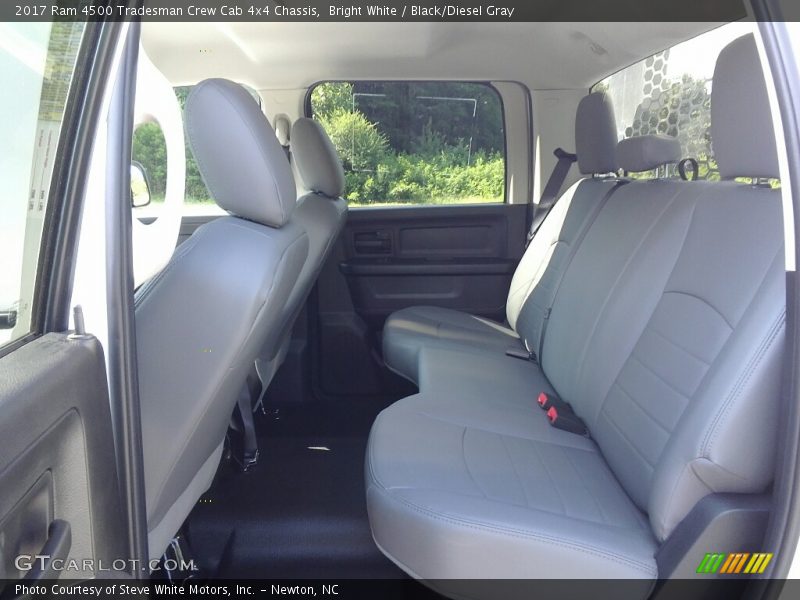 Bright White / Black/Diesel Gray 2017 Ram 4500 Tradesman Crew Cab 4x4 Chassis