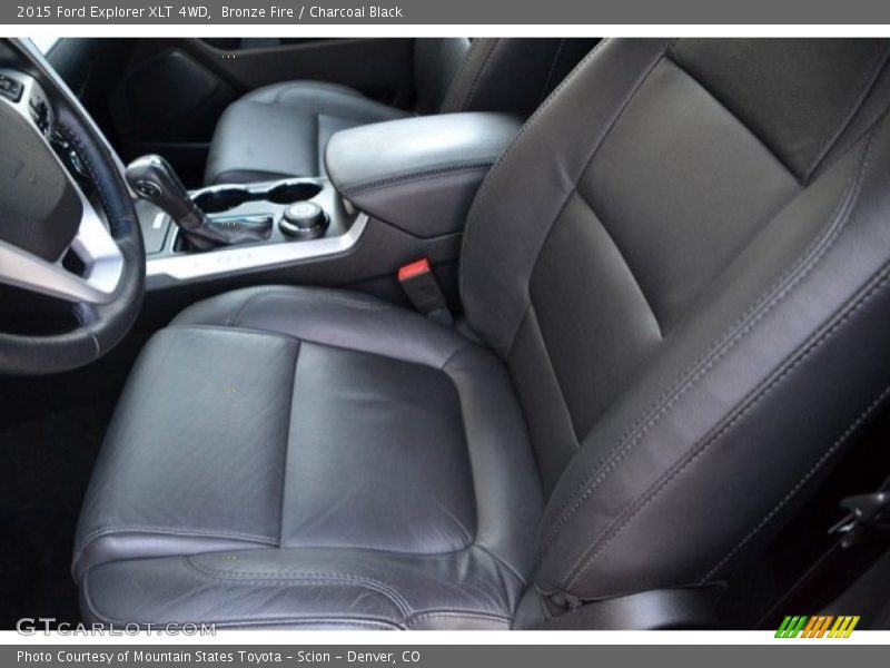 Bronze Fire / Charcoal Black 2015 Ford Explorer XLT 4WD