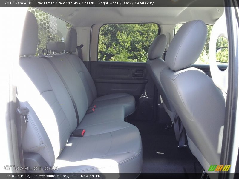 Bright White / Black/Diesel Gray 2017 Ram 4500 Tradesman Crew Cab 4x4 Chassis