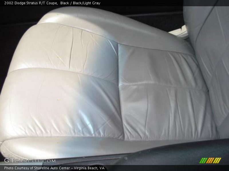 Black / Black/Light Gray 2002 Dodge Stratus R/T Coupe