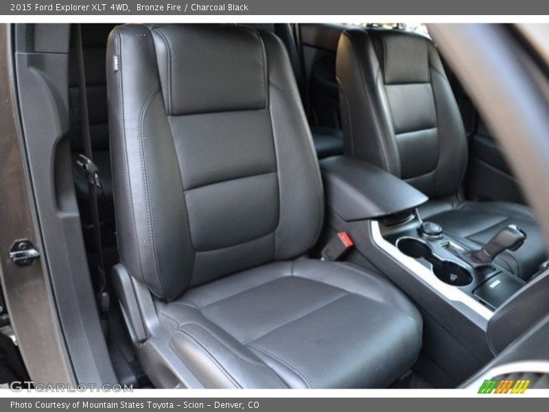 Bronze Fire / Charcoal Black 2015 Ford Explorer XLT 4WD