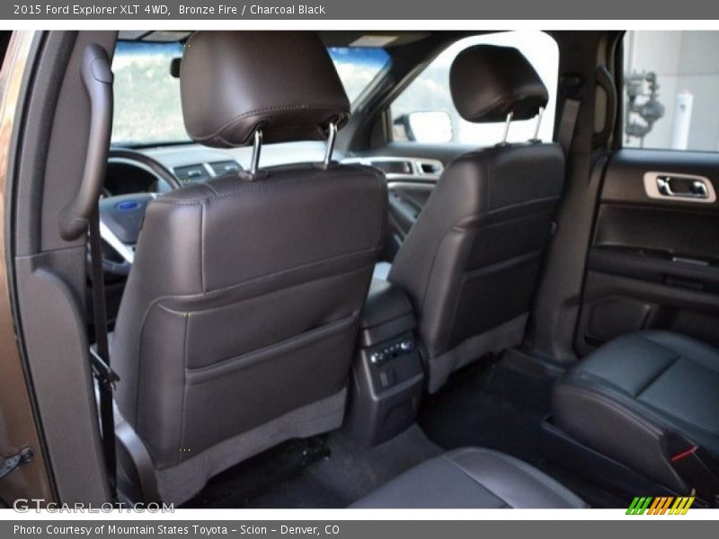 Bronze Fire / Charcoal Black 2015 Ford Explorer XLT 4WD
