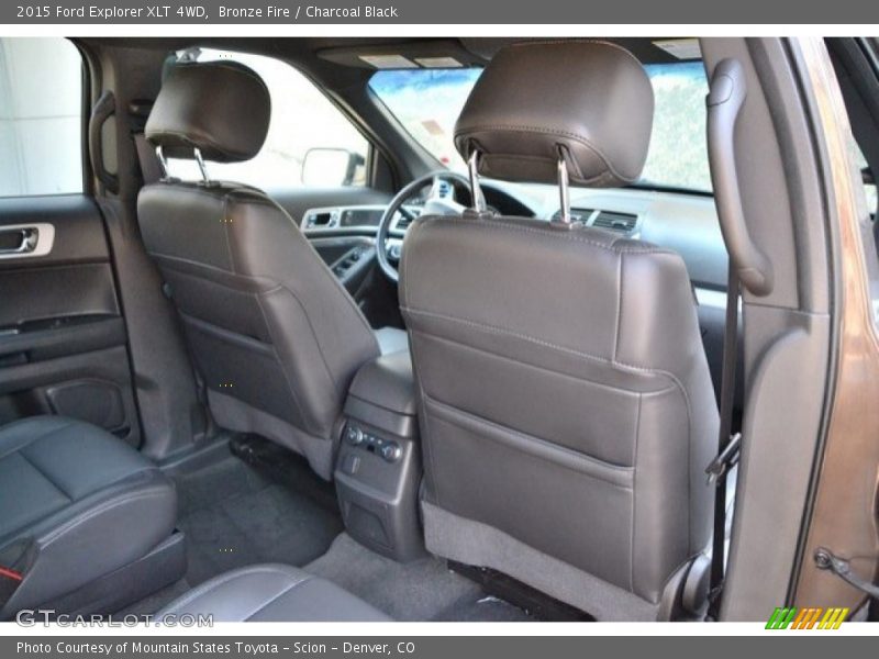 Bronze Fire / Charcoal Black 2015 Ford Explorer XLT 4WD
