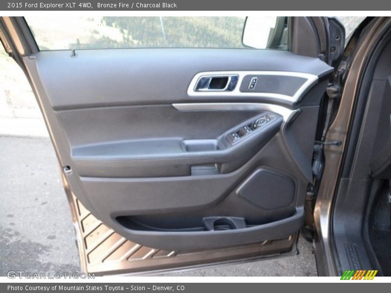 Bronze Fire / Charcoal Black 2015 Ford Explorer XLT 4WD