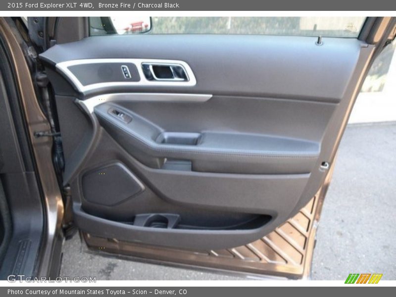 Bronze Fire / Charcoal Black 2015 Ford Explorer XLT 4WD