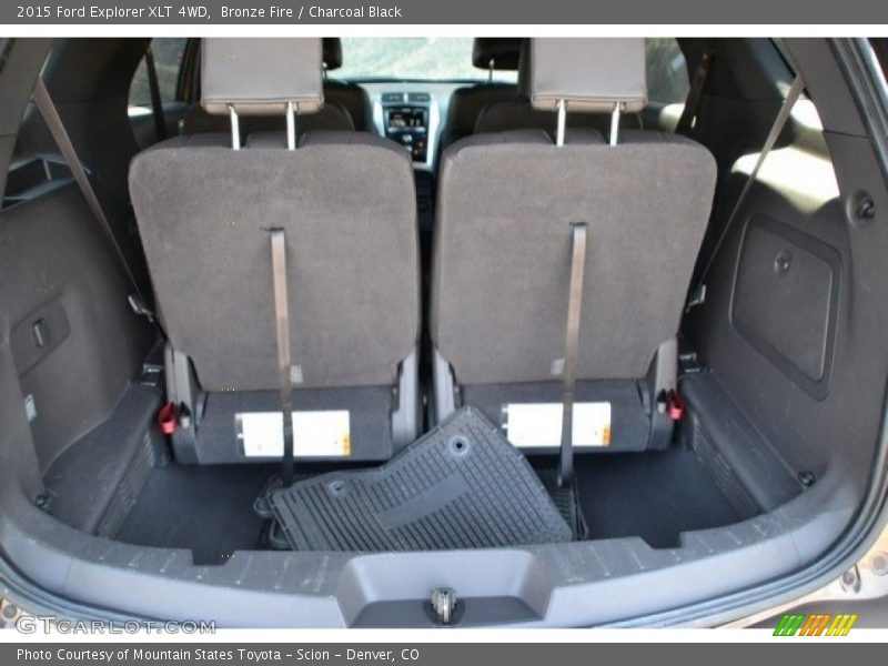 Bronze Fire / Charcoal Black 2015 Ford Explorer XLT 4WD