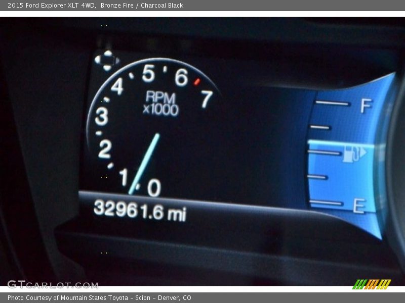 Bronze Fire / Charcoal Black 2015 Ford Explorer XLT 4WD