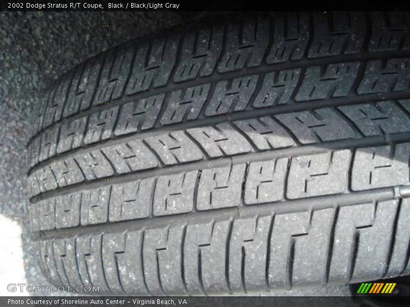Black / Black/Light Gray 2002 Dodge Stratus R/T Coupe