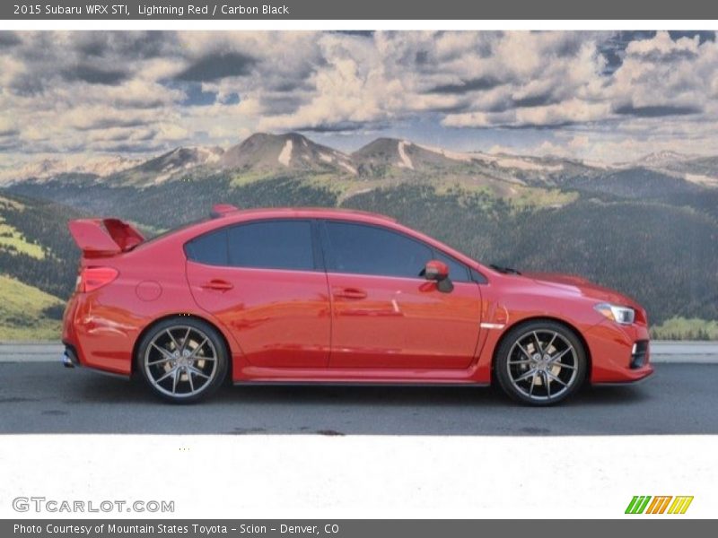  2015 WRX STI Lightning Red