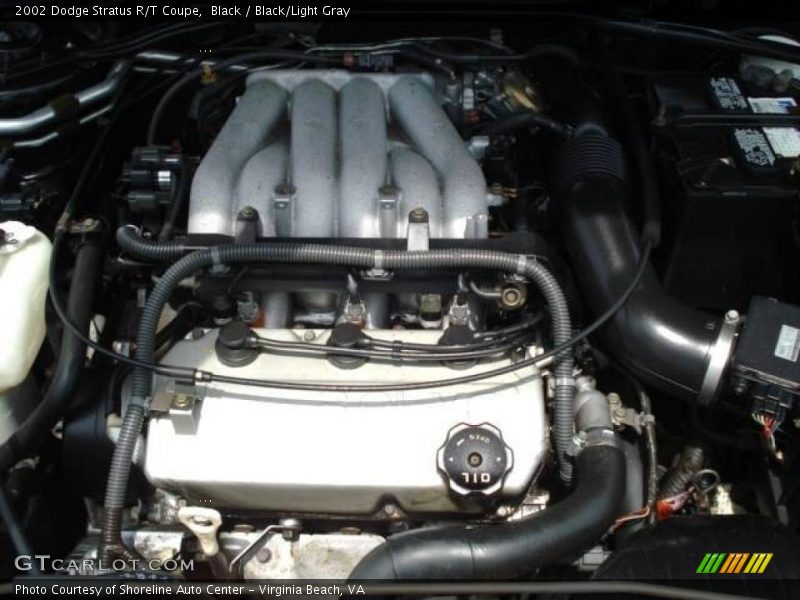 Black / Black/Light Gray 2002 Dodge Stratus R/T Coupe
