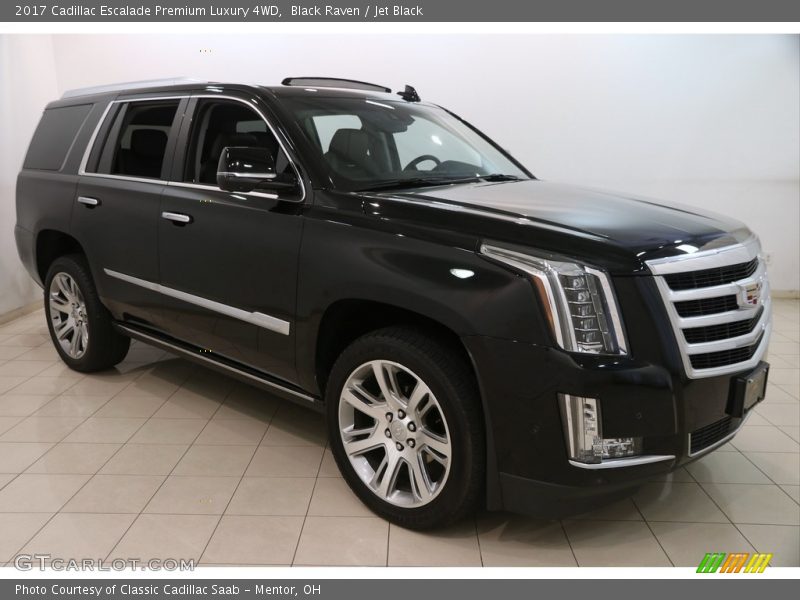 Front 3/4 View of 2017 Escalade Premium Luxury 4WD