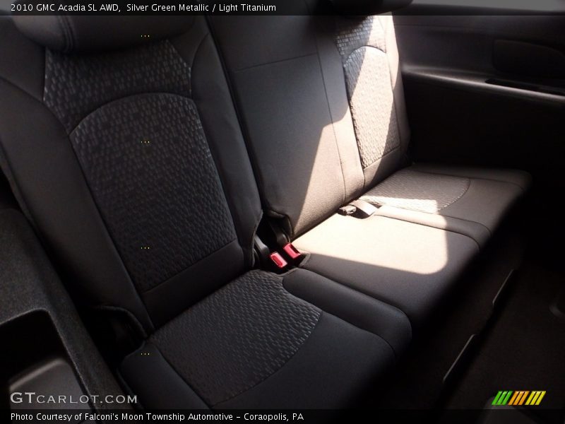 Silver Green Metallic / Light Titanium 2010 GMC Acadia SL AWD