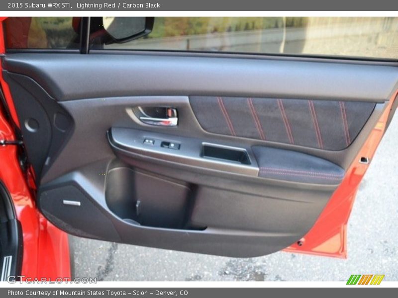 Door Panel of 2015 WRX STI