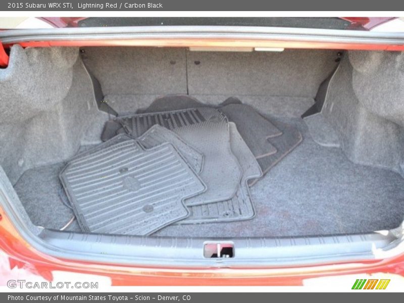  2015 WRX STI Trunk