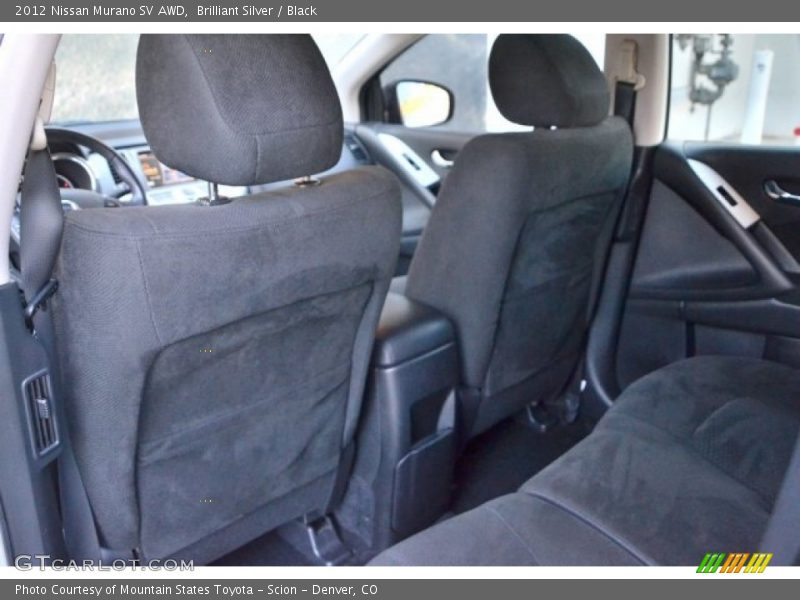 Brilliant Silver / Black 2012 Nissan Murano SV AWD