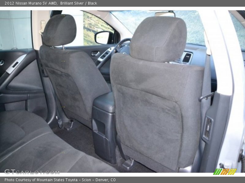 Brilliant Silver / Black 2012 Nissan Murano SV AWD