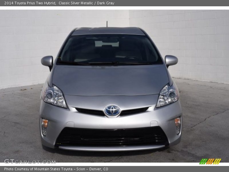 Classic Silver Metallic / Dark Gray 2014 Toyota Prius Two Hybrid