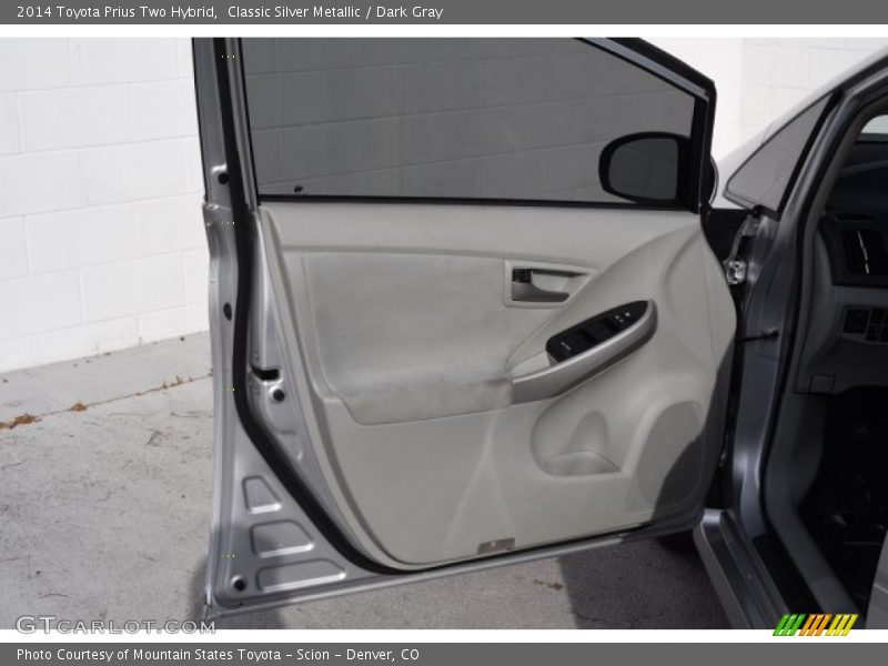 Classic Silver Metallic / Dark Gray 2014 Toyota Prius Two Hybrid