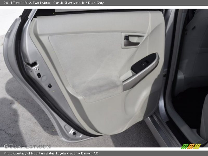 Classic Silver Metallic / Dark Gray 2014 Toyota Prius Two Hybrid