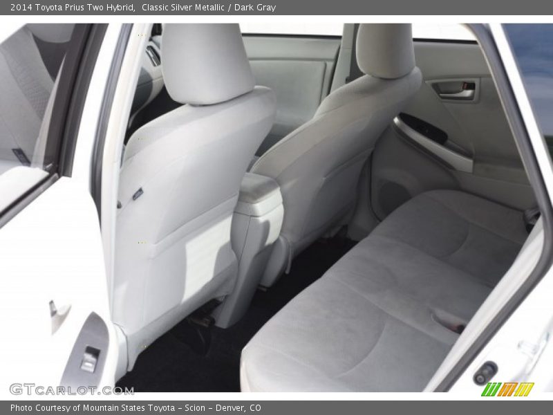 Classic Silver Metallic / Dark Gray 2014 Toyota Prius Two Hybrid