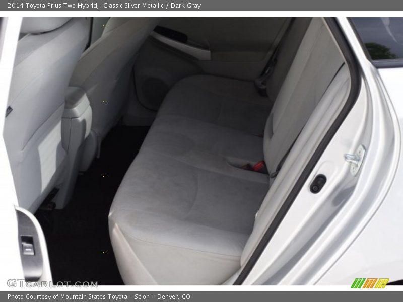 Classic Silver Metallic / Dark Gray 2014 Toyota Prius Two Hybrid