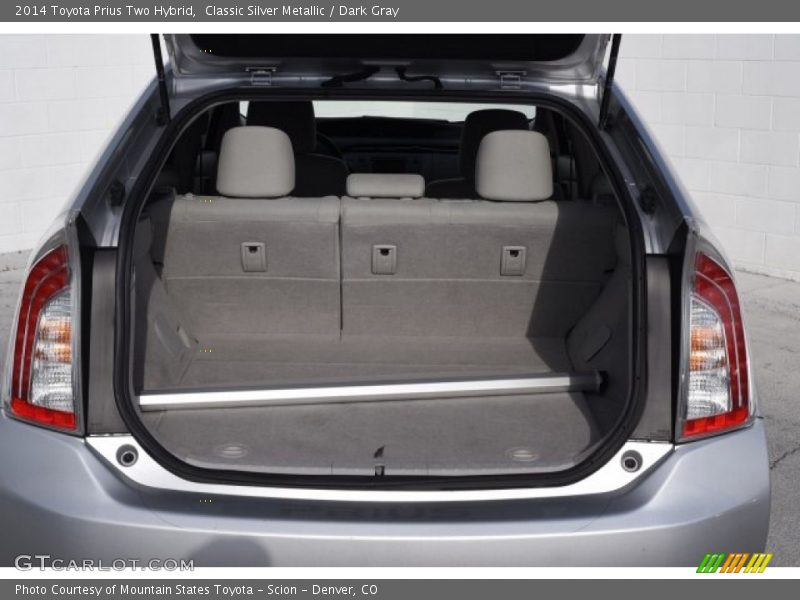 Classic Silver Metallic / Dark Gray 2014 Toyota Prius Two Hybrid