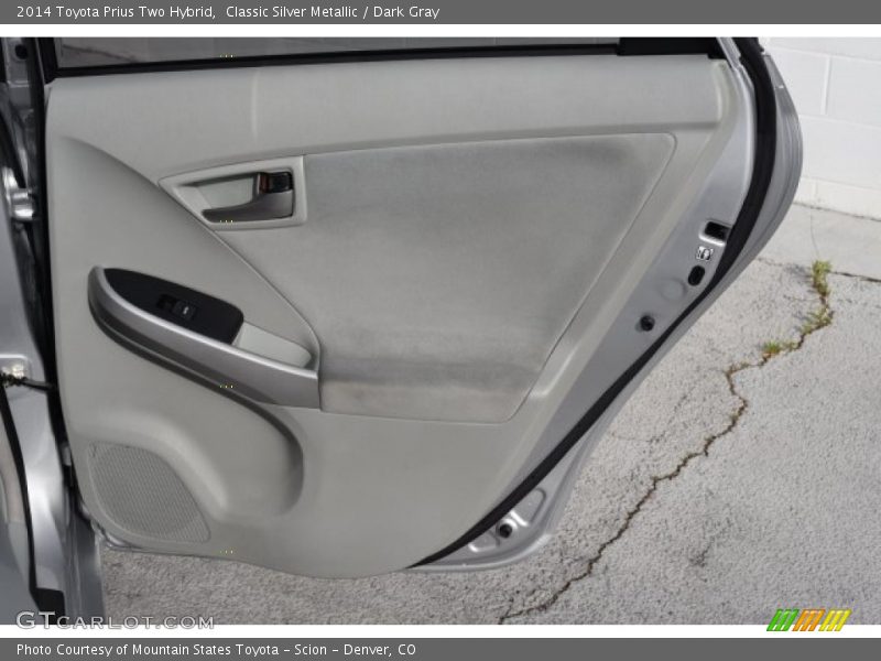Classic Silver Metallic / Dark Gray 2014 Toyota Prius Two Hybrid