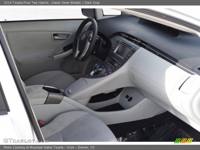 Classic Silver Metallic / Dark Gray 2014 Toyota Prius Two Hybrid