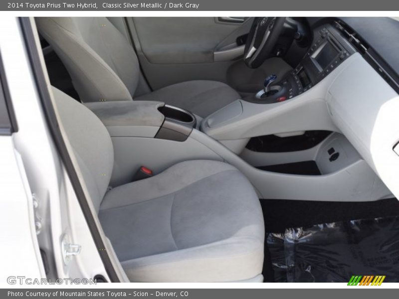 Classic Silver Metallic / Dark Gray 2014 Toyota Prius Two Hybrid