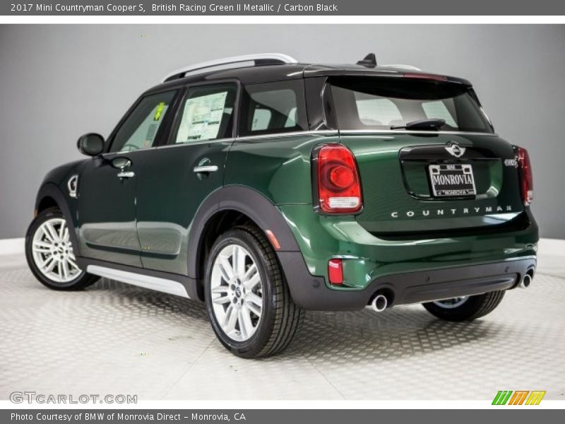 British Racing Green II Metallic / Carbon Black 2017 Mini Countryman Cooper S