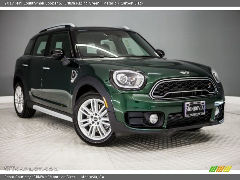 British Racing Green II Metallic / Carbon Black 2017 Mini Countryman Cooper S