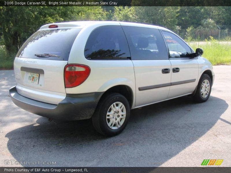 Bright Silver Metallic / Medium Slate Gray 2006 Dodge Caravan SE