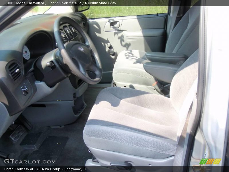 Bright Silver Metallic / Medium Slate Gray 2006 Dodge Caravan SE