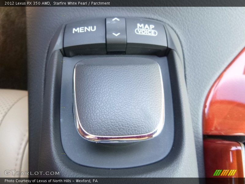 Starfire White Pearl / Parchment 2012 Lexus RX 350 AWD