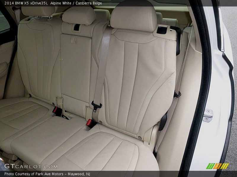 Alpine White / Canberra Beige 2014 BMW X5 xDrive35i