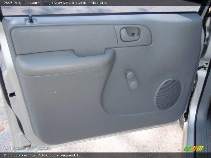 Bright Silver Metallic / Medium Slate Gray 2006 Dodge Caravan SE