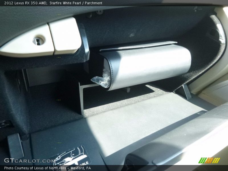 Starfire White Pearl / Parchment 2012 Lexus RX 350 AWD