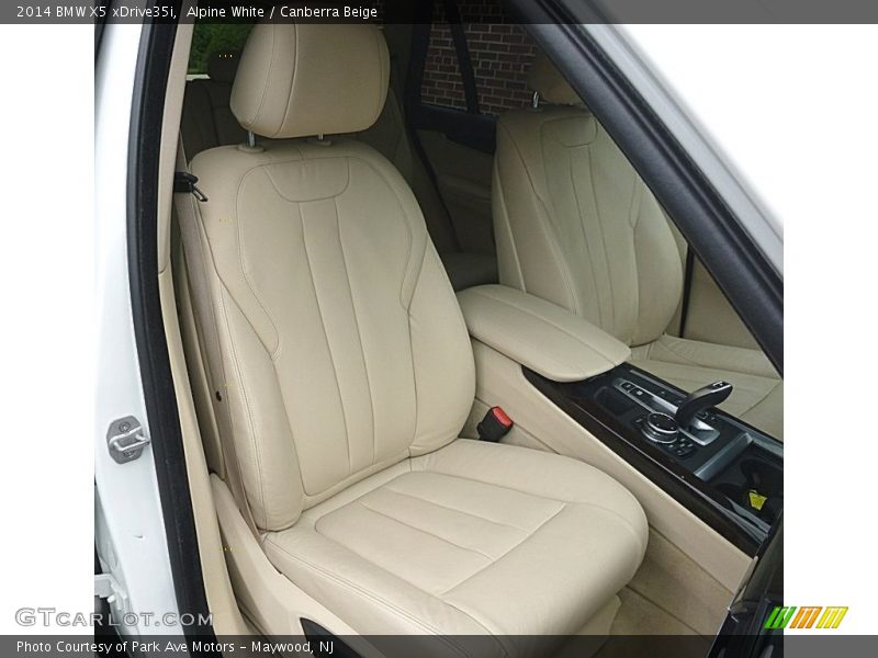 Alpine White / Canberra Beige 2014 BMW X5 xDrive35i