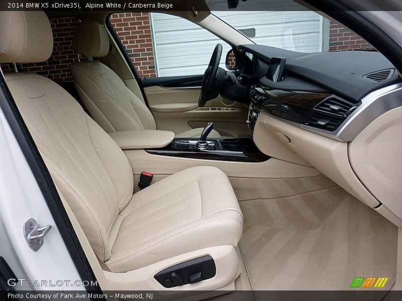 Alpine White / Canberra Beige 2014 BMW X5 xDrive35i