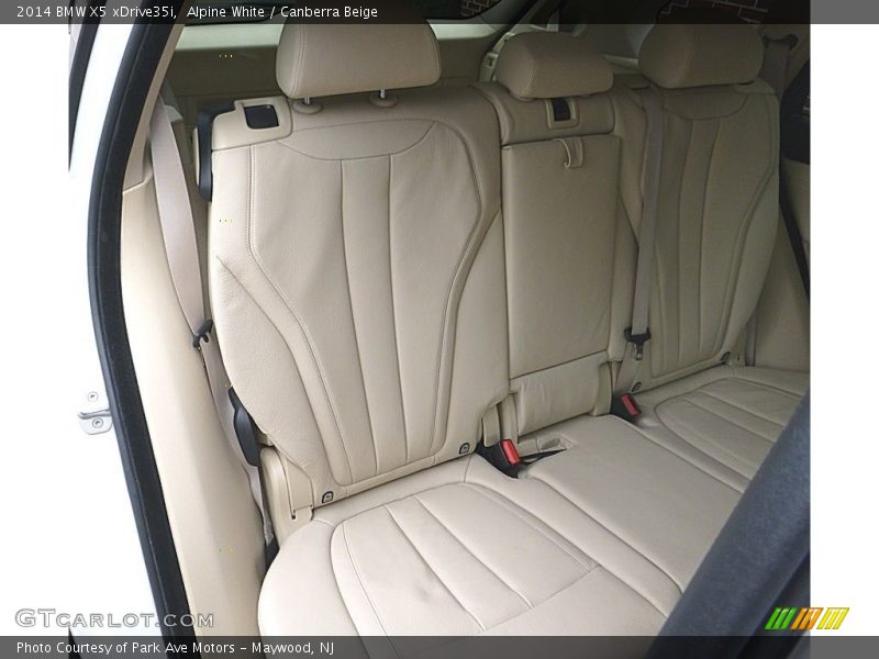 Alpine White / Canberra Beige 2014 BMW X5 xDrive35i