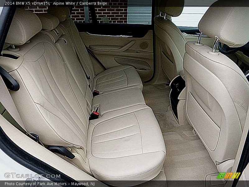 Alpine White / Canberra Beige 2014 BMW X5 xDrive35i