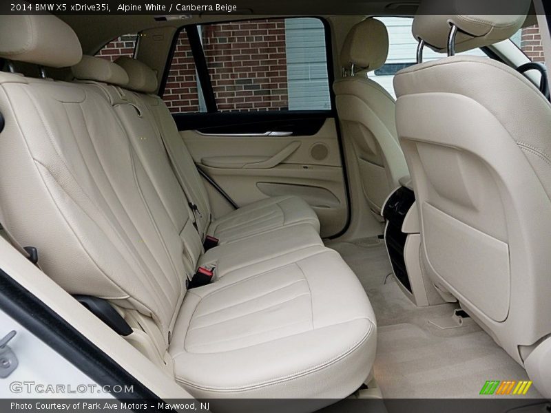 Alpine White / Canberra Beige 2014 BMW X5 xDrive35i