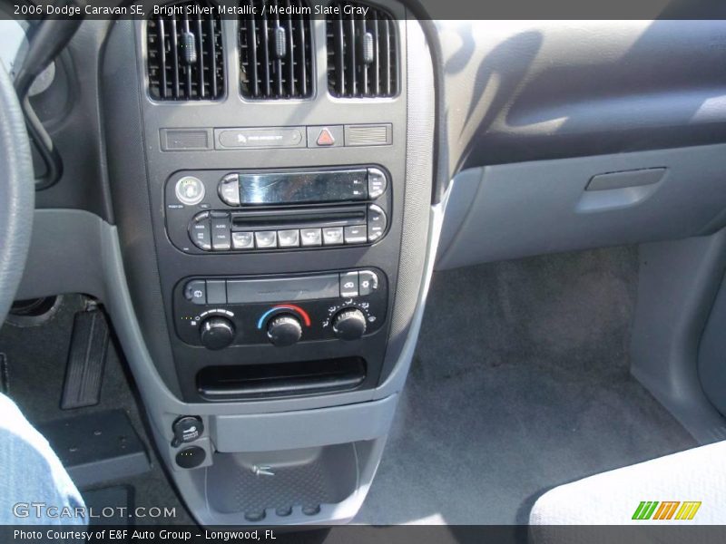 Bright Silver Metallic / Medium Slate Gray 2006 Dodge Caravan SE