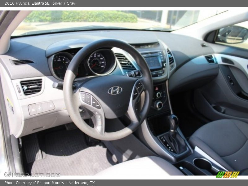 Silver / Gray 2016 Hyundai Elantra SE