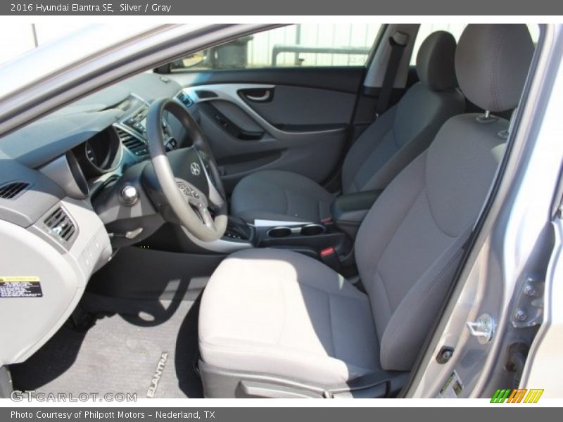 Silver / Gray 2016 Hyundai Elantra SE
