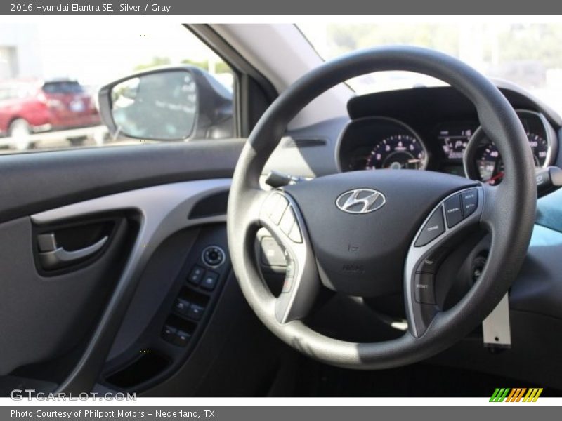 Silver / Gray 2016 Hyundai Elantra SE